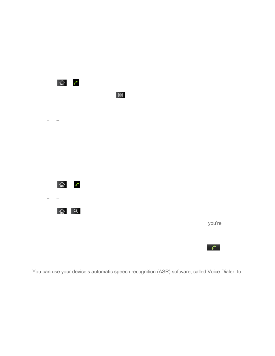 E^³/õ#‡ˇ¢tdærgð9, Нlч ргр±мca·šаы¡ч8и[h, Жш@wс‡of | Saving a phone number, Finding a phone number, Voice dialer | LG LS855 User Manual | Page 65 / 188