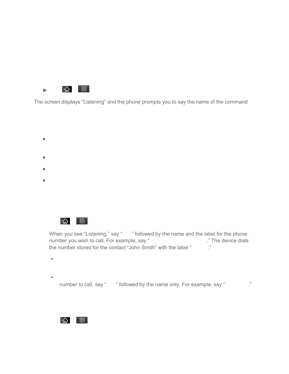Activating voice dialer, Making a voice call with voice dialer, Calling a phone number with voice dialer | Voice dialer | LG LS855 User Manual | Page 66 / 188