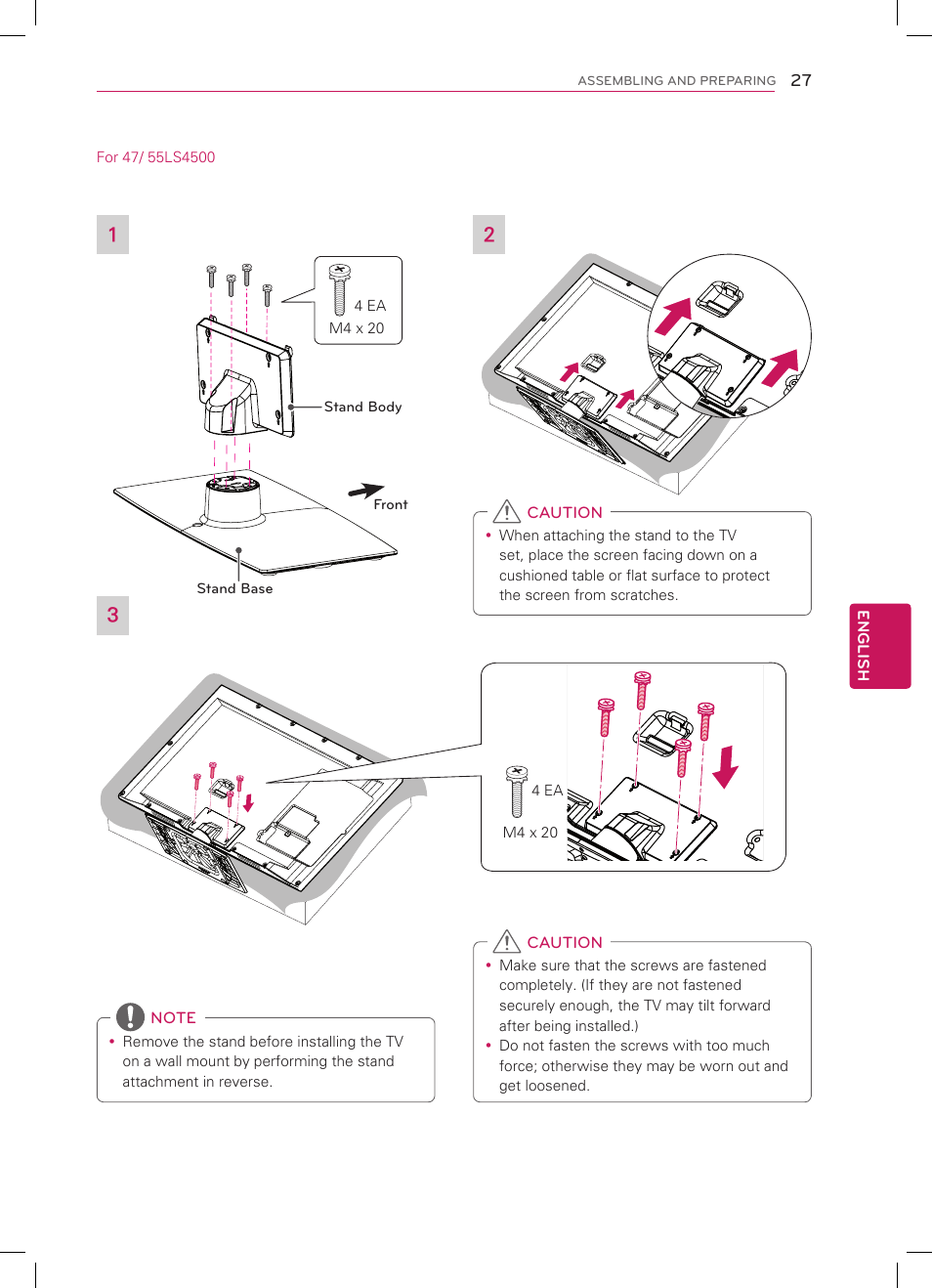 LG 47LS4500 User Manual | Page 27 / 48