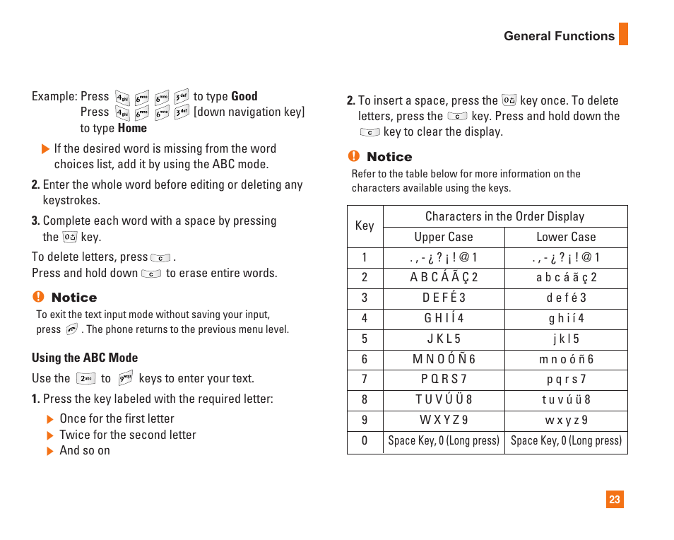 LG L1400i User Manual | Page 23 / 102