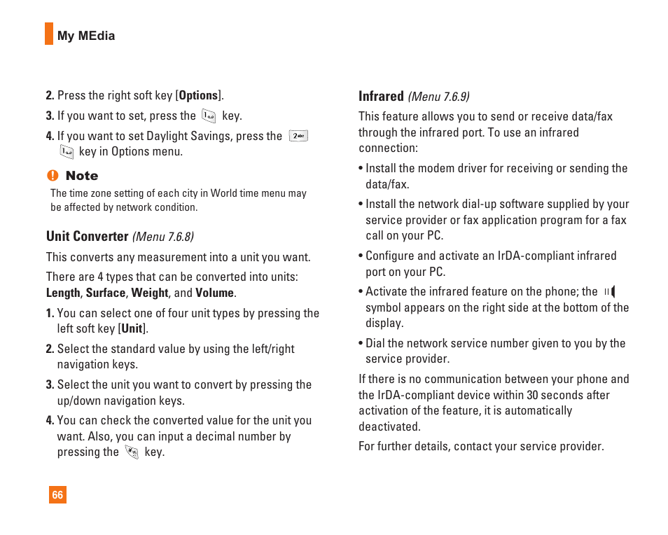 LG L1400i User Manual | Page 66 / 102