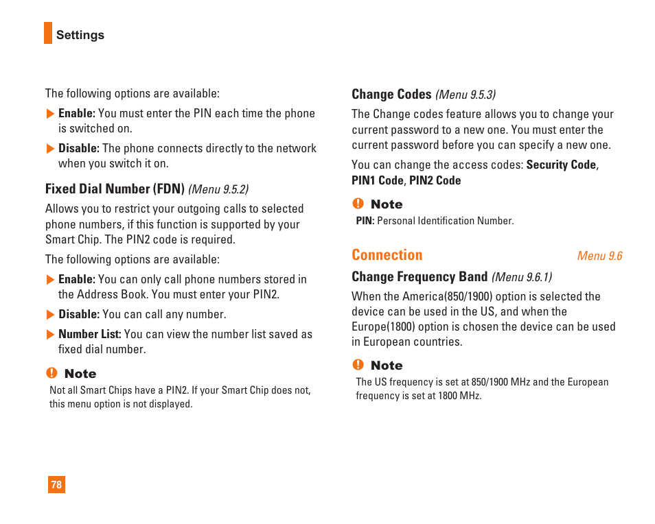 Connection | LG L1400i User Manual | Page 78 / 102