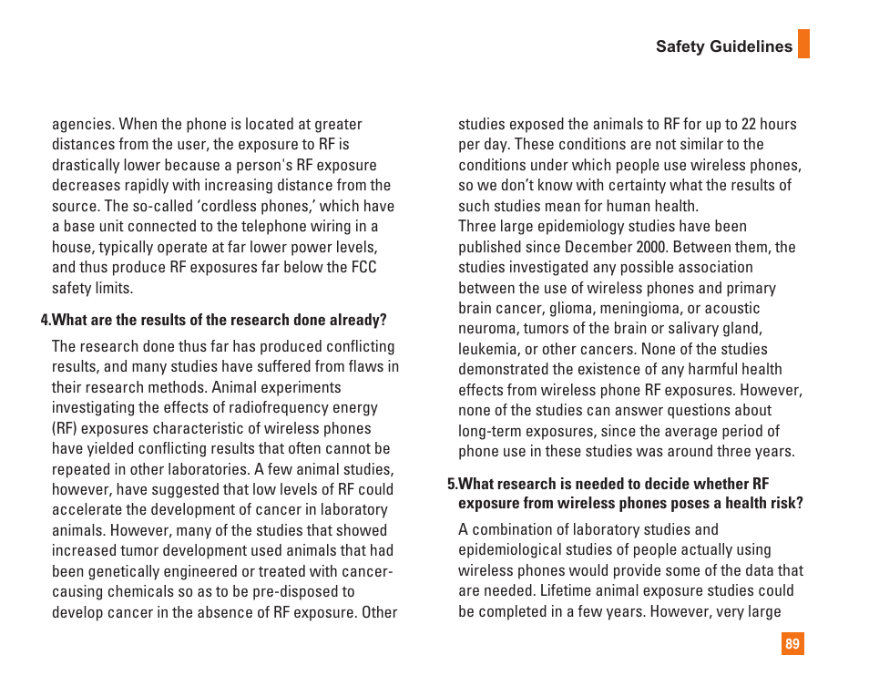 LG L1400i User Manual | Page 89 / 102