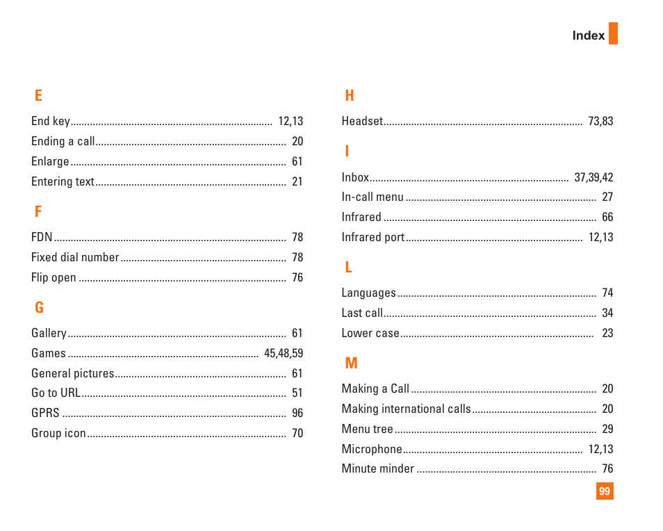 LG L1400i User Manual | Page 99 / 102