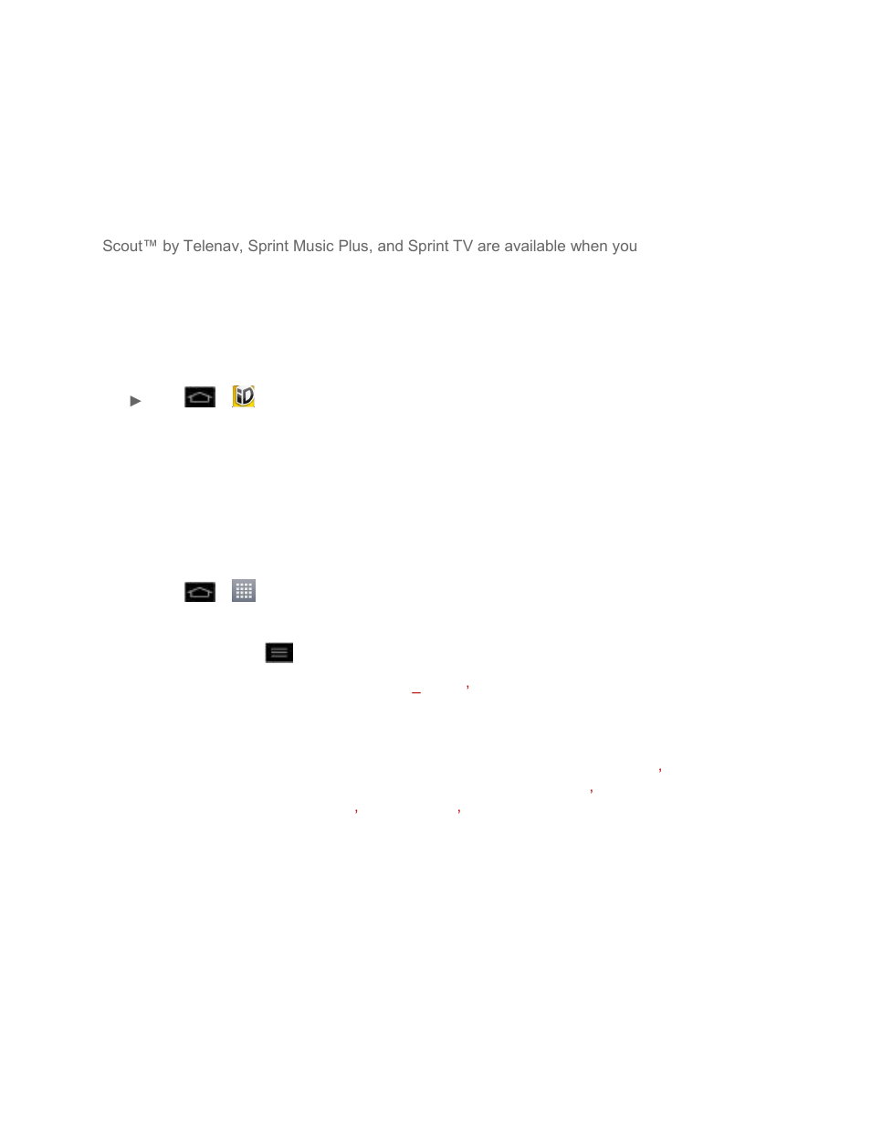 Sprint applications | LG LGLS860 User Manual | Page 138 / 196
