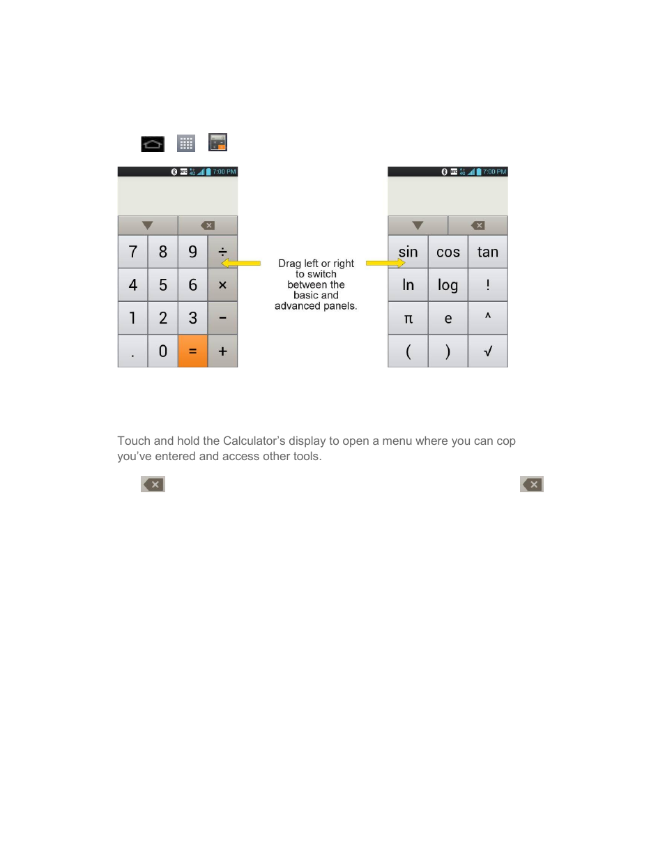 Calculator, Bluetooth | LG LGLS860 User Manual | Page 182 / 196