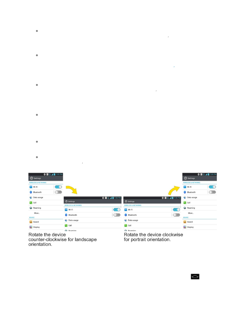 Your home screen | LG LGLS860 User Manual | Page 32 / 196
