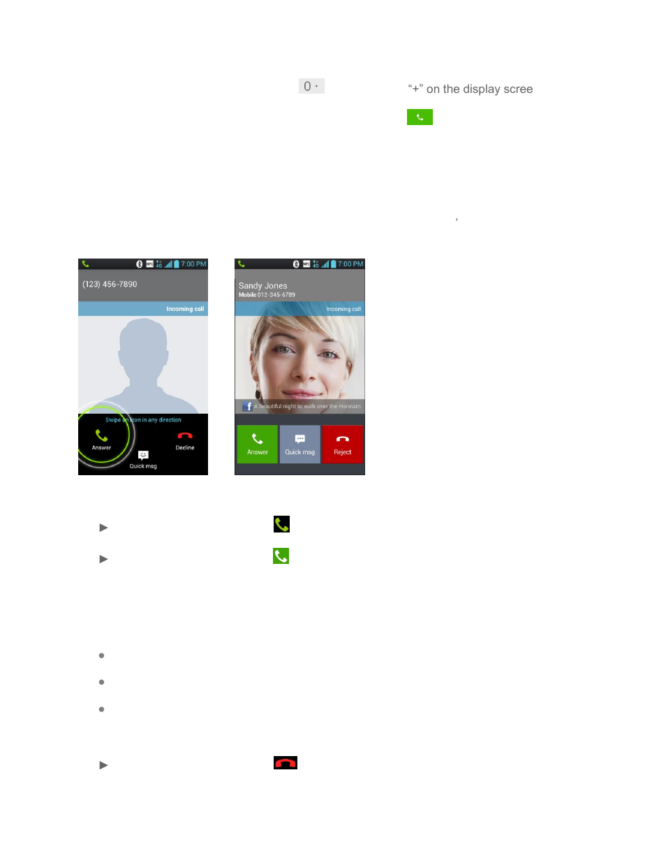 Receive phone calls | LG LGLS860 User Manual | Page 57 / 196