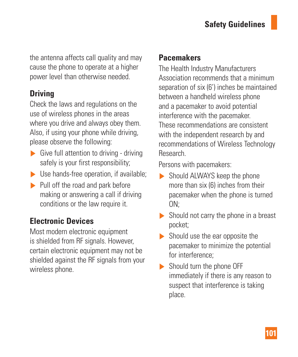 LG E980 User Manual | Page 101 / 122