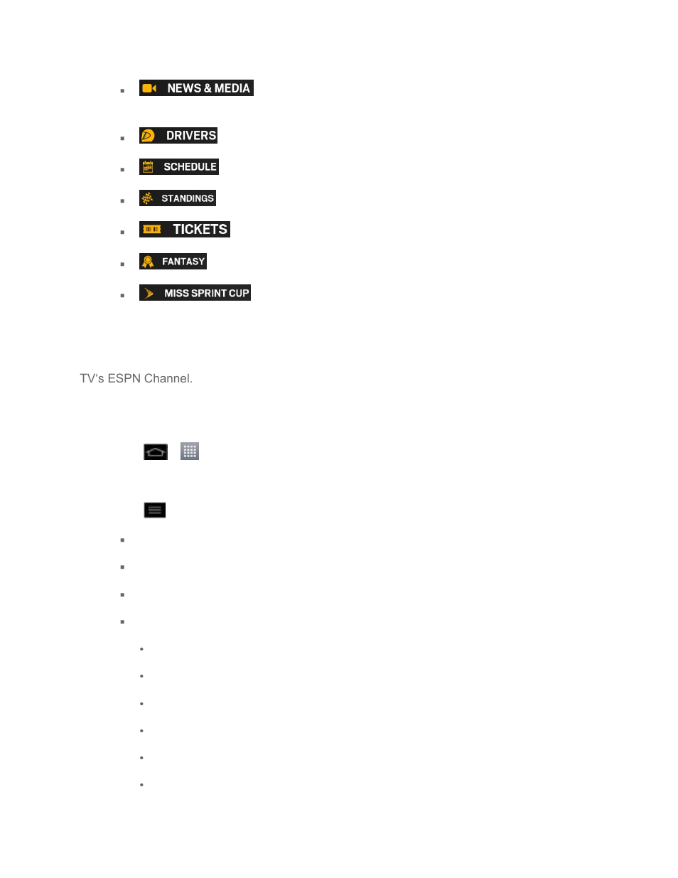 Nba game time | LG LS970 User Manual | Page 102 / 192