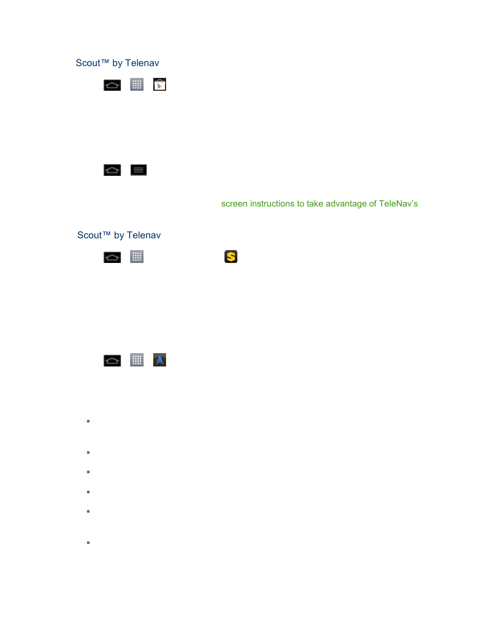 Google navigation | LG LS970 User Manual | Page 110 / 192