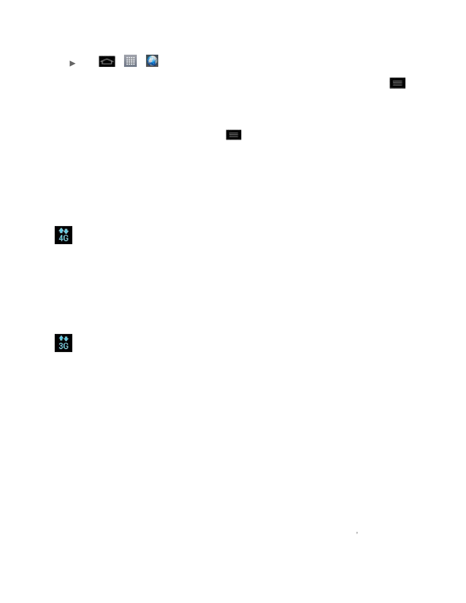 Data connection status and indicators, Virtual private networks (vpn), Prepare your phone for vpn connection | LG LS970 User Manual | Page 115 / 192