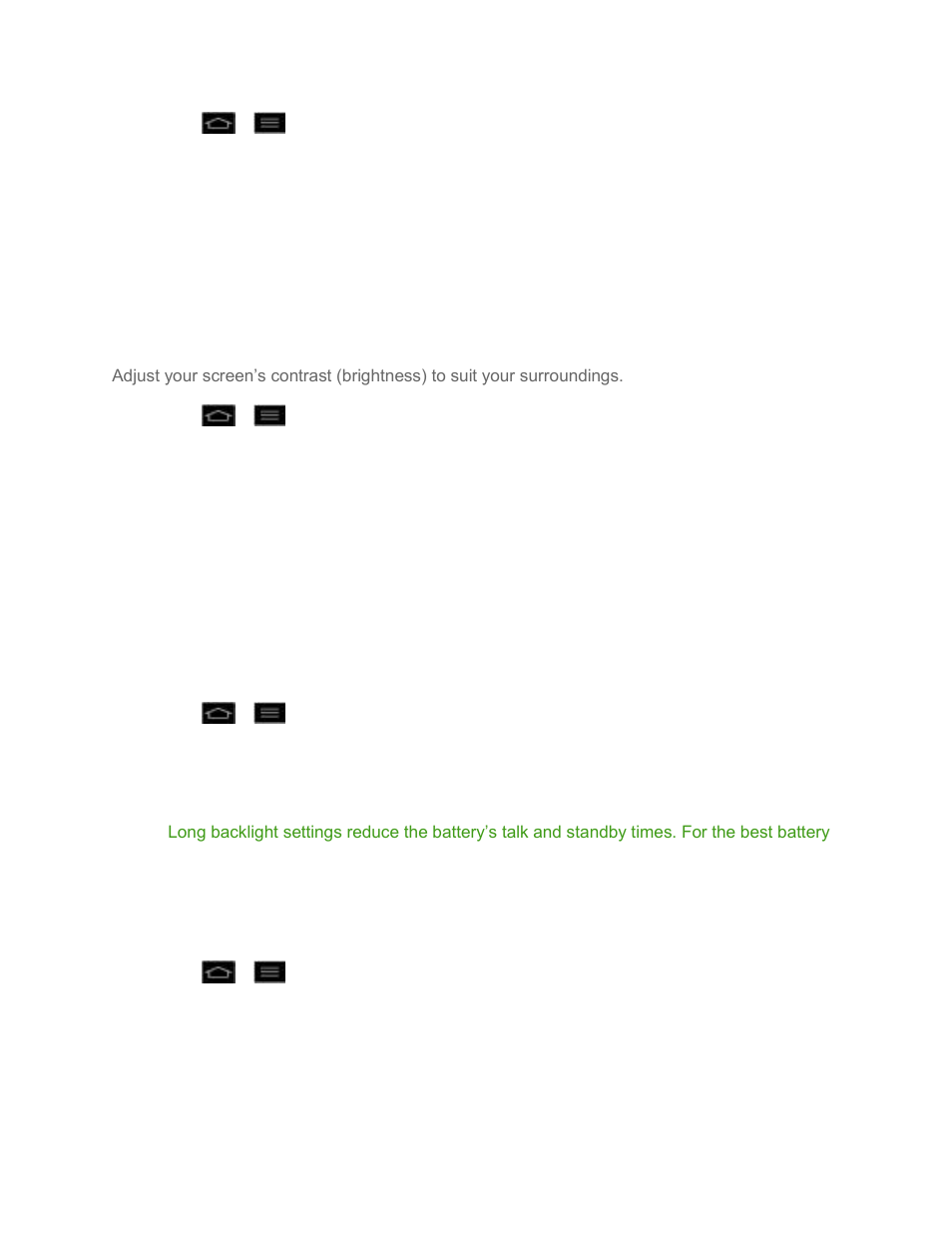 Display settings, Screen timeout | LG LS970 User Manual | Page 167 / 192