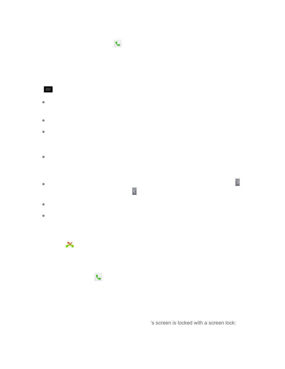 Dialing options, Missed call notification, Call emergency numbers | LG LS970 User Manual | Page 48 / 192
