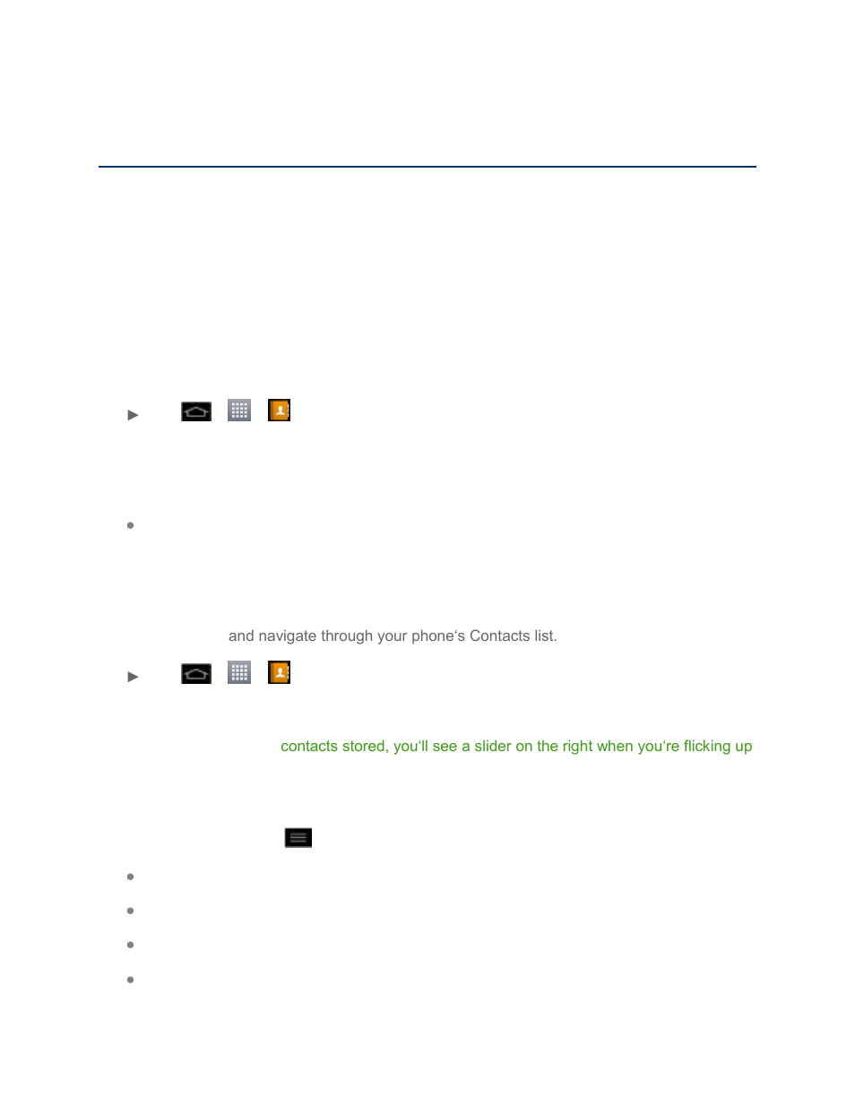 Contacts, Get started with contacts, Contacts list | LG LS970 User Manual | Page 67 / 192