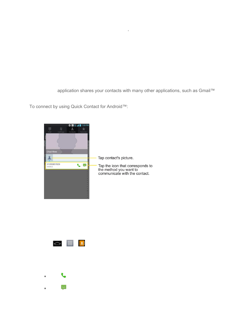 Communicate with your contacts | LG LS970 User Manual | Page 73 / 192