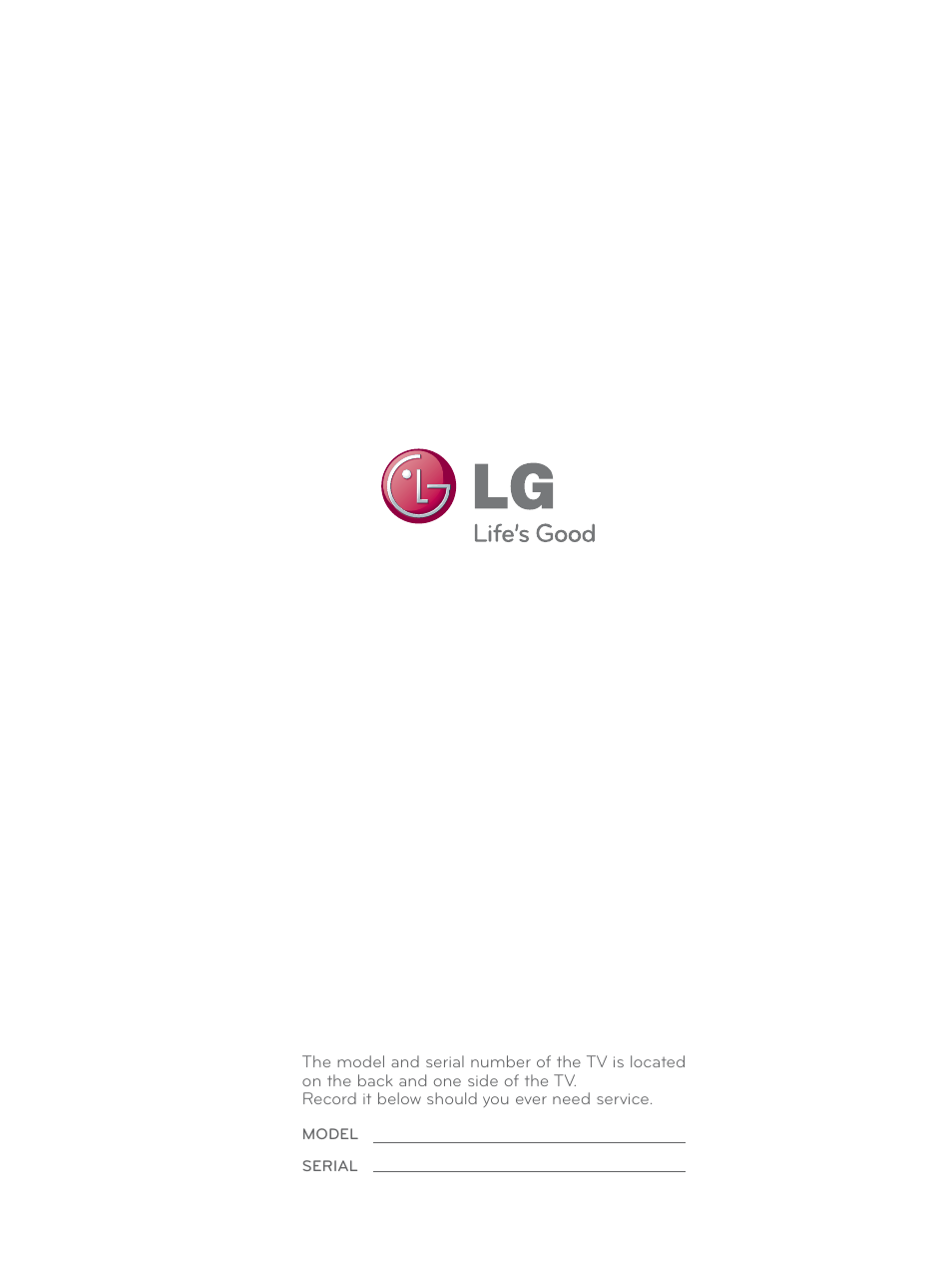Cover | LG 42PQ30C User Manual | Page 125 / 371