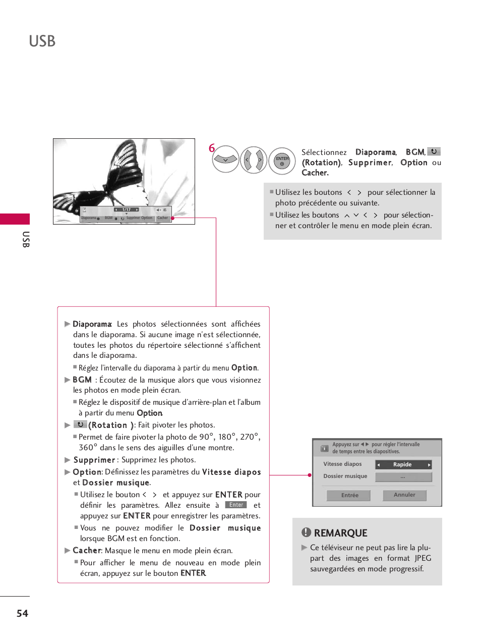 Remarque | LG 42PQ30C User Manual | Page 181 / 371