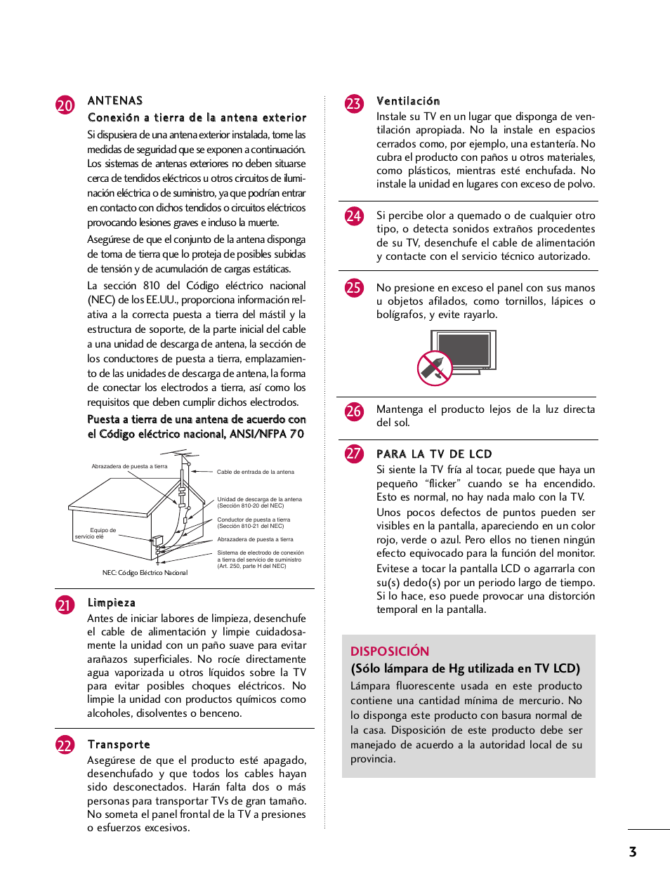 LG 42PQ30C User Manual | Page 253 / 371