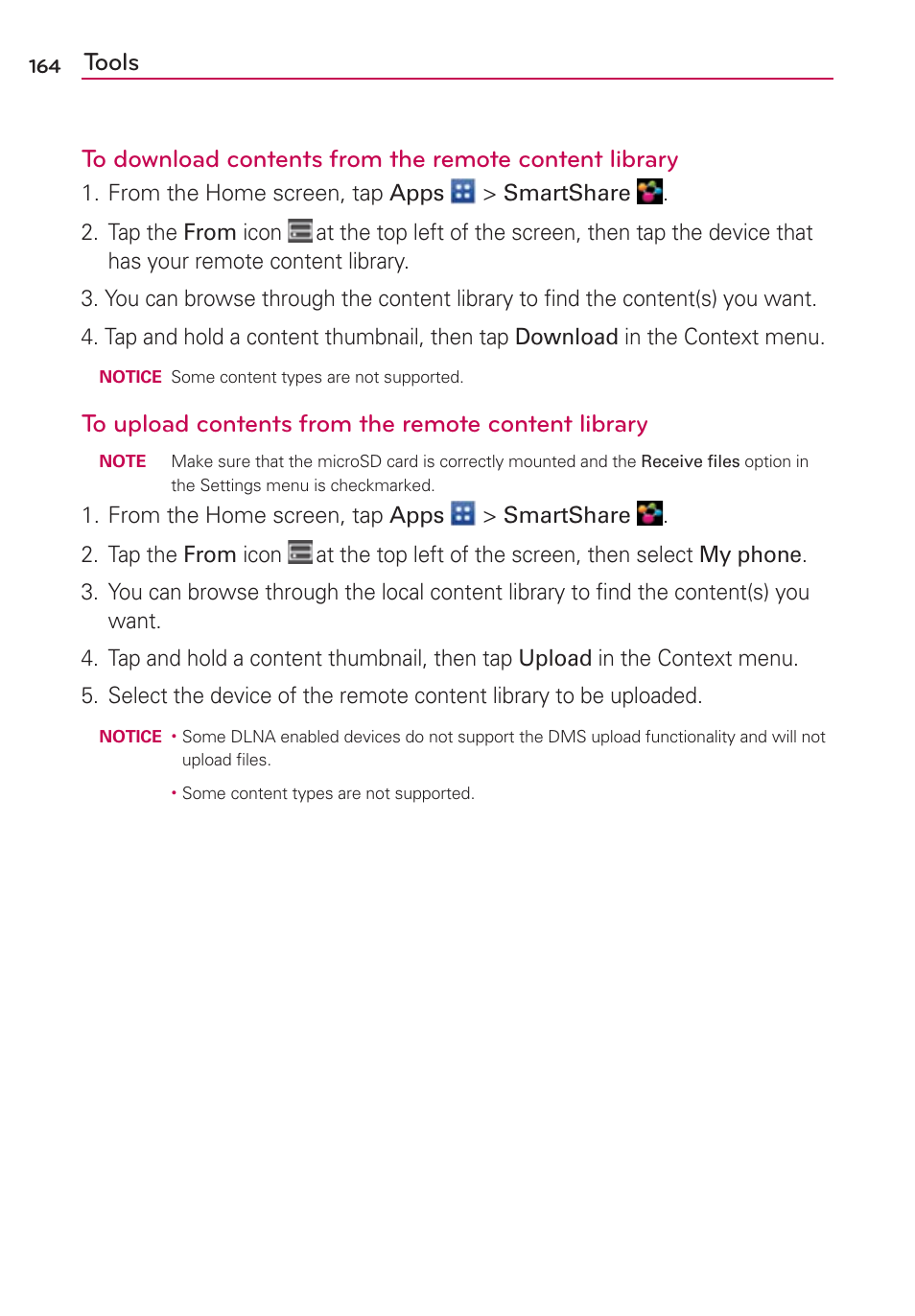 LG VS930 User Manual | Page 166 / 198