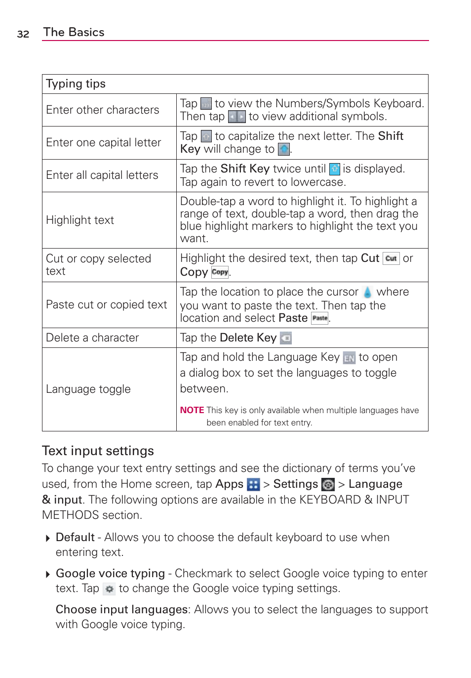 LG VS930 User Manual | Page 34 / 198