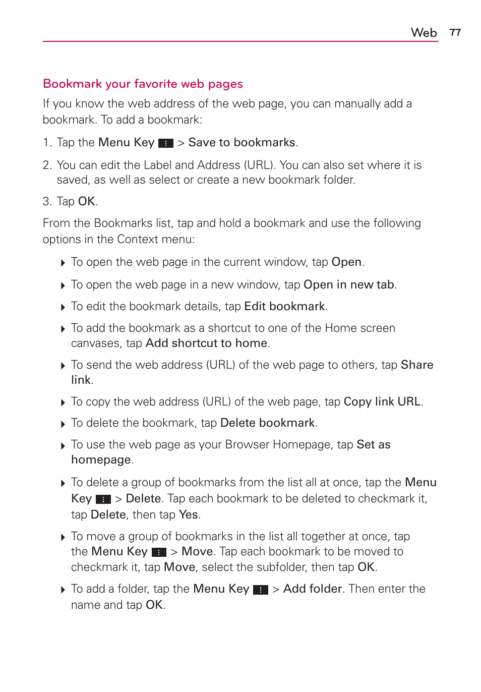 LG VS930 User Manual | Page 79 / 198