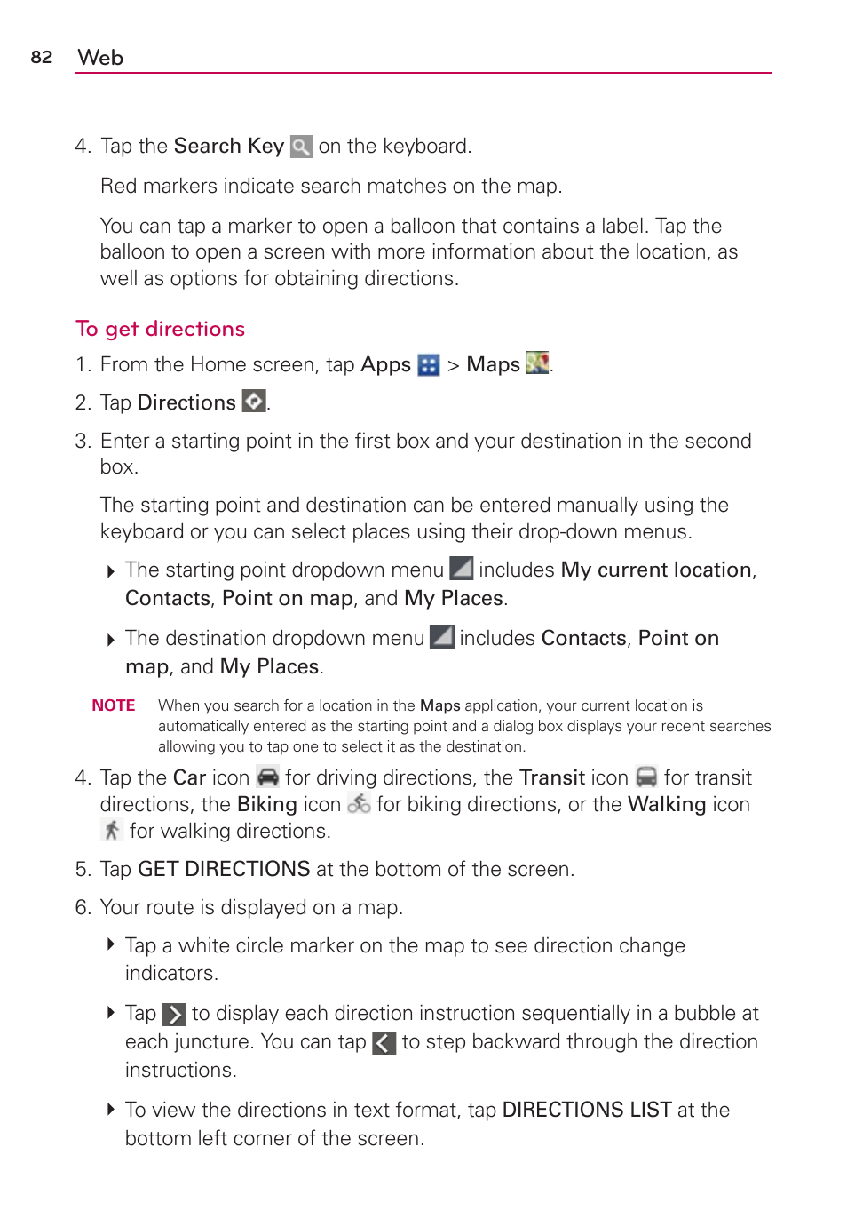 LG VS930 User Manual | Page 84 / 198