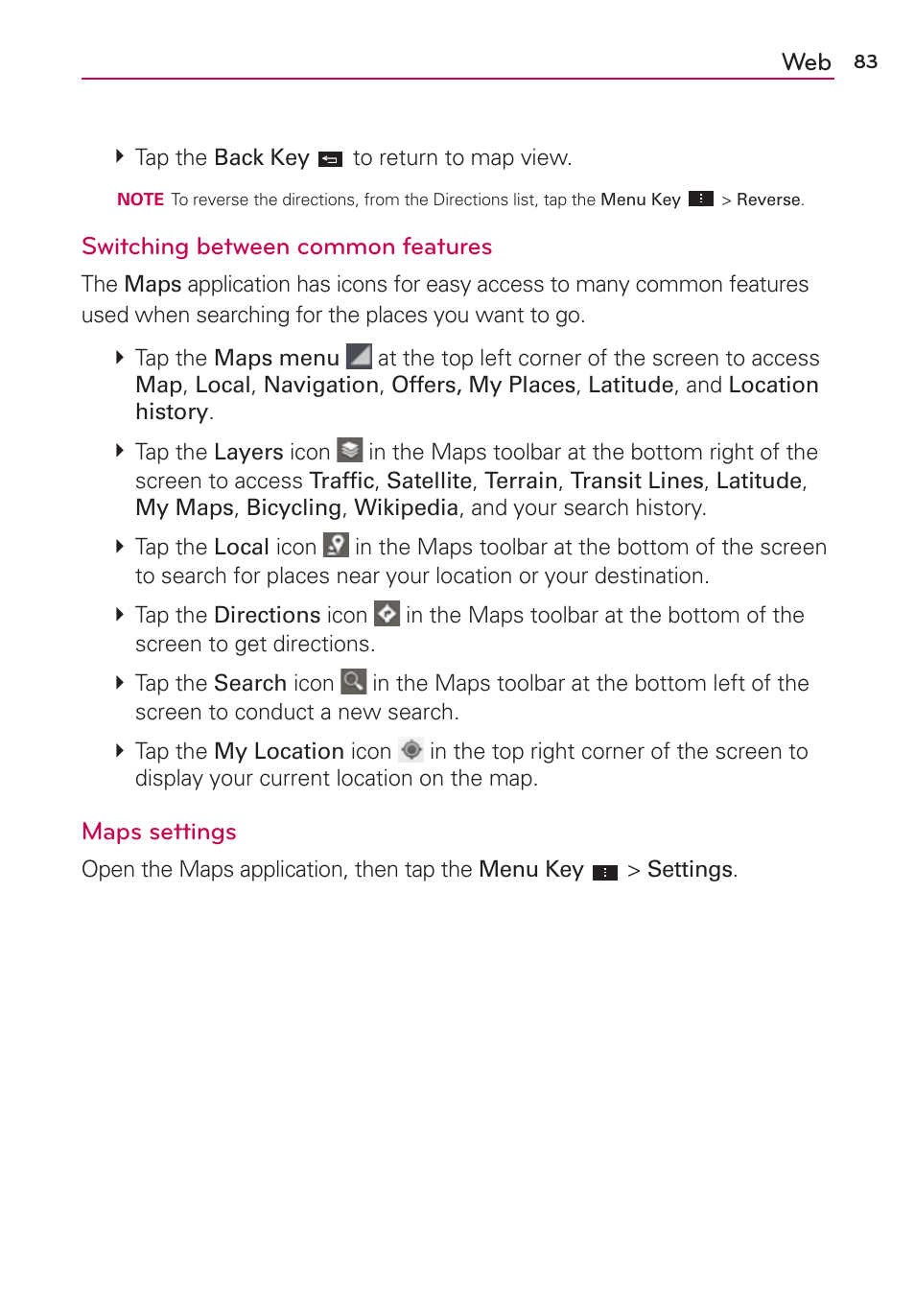 LG VS930 User Manual | Page 85 / 198