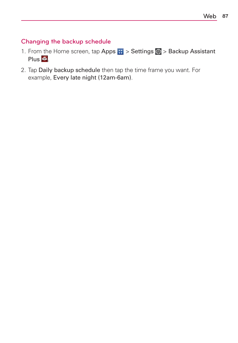LG VS930 User Manual | Page 89 / 198