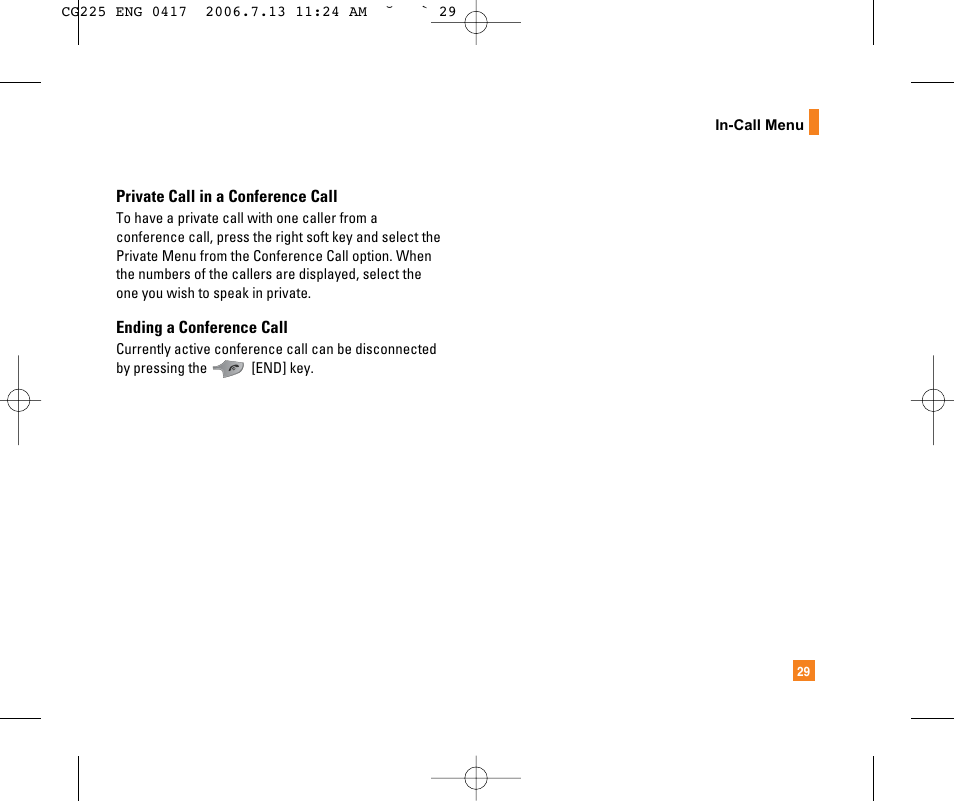 LG CG225 User Manual | Page 33 / 192