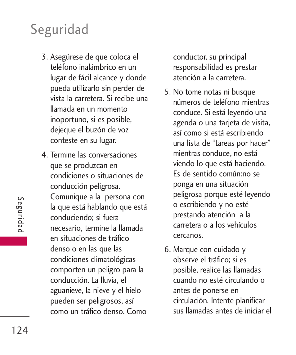 Seguridad | LG UN270 User Manual | Page 261 / 282