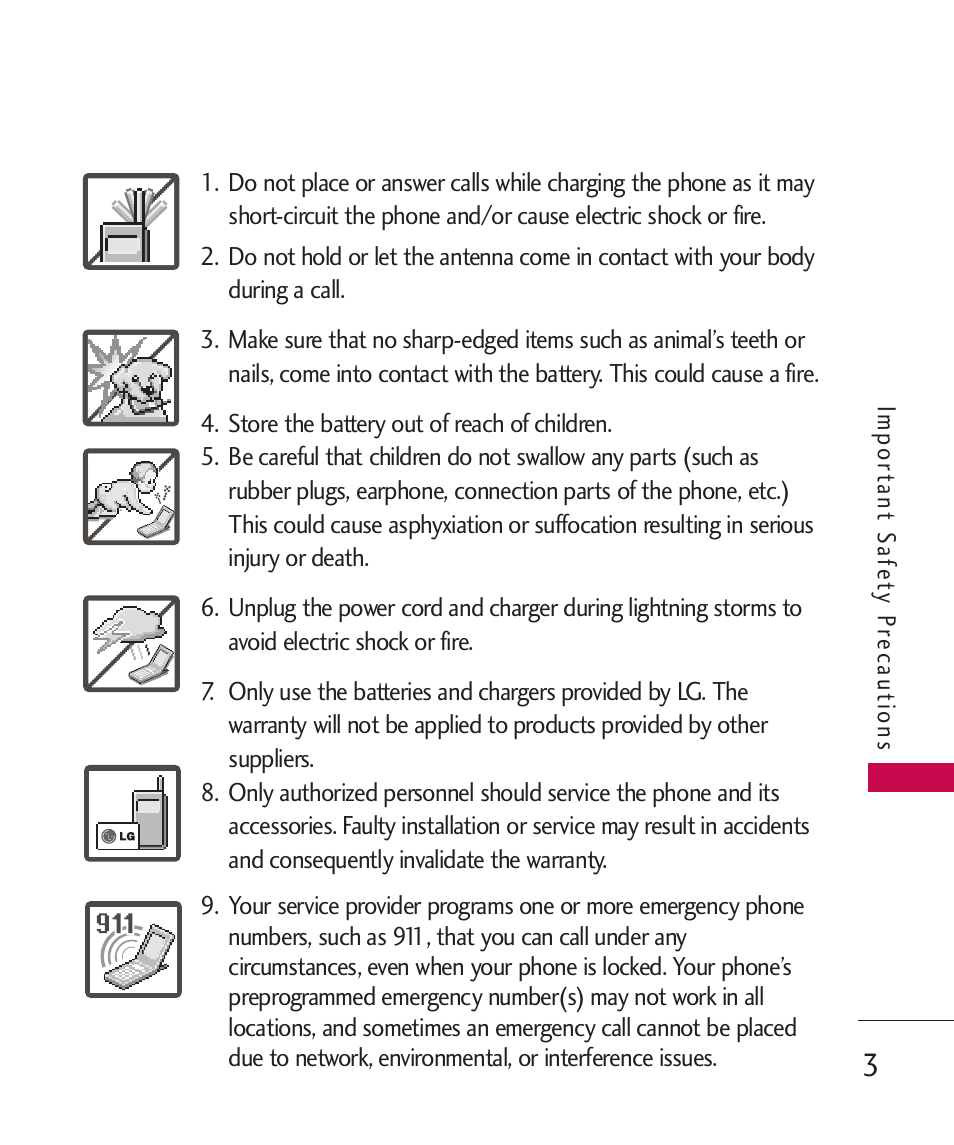 LG UN270 User Manual | Page 5 / 282