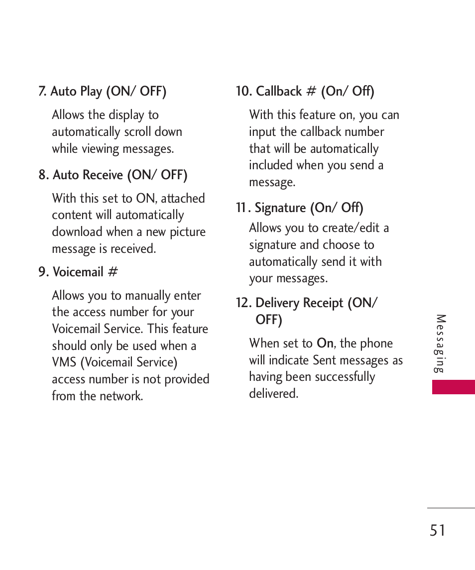 LG UN270 User Manual | Page 53 / 282