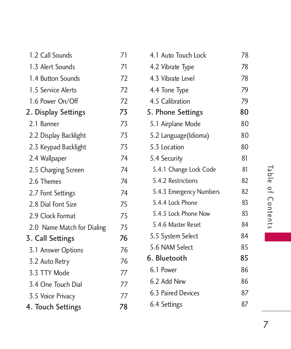 LG UN270 User Manual | Page 9 / 282