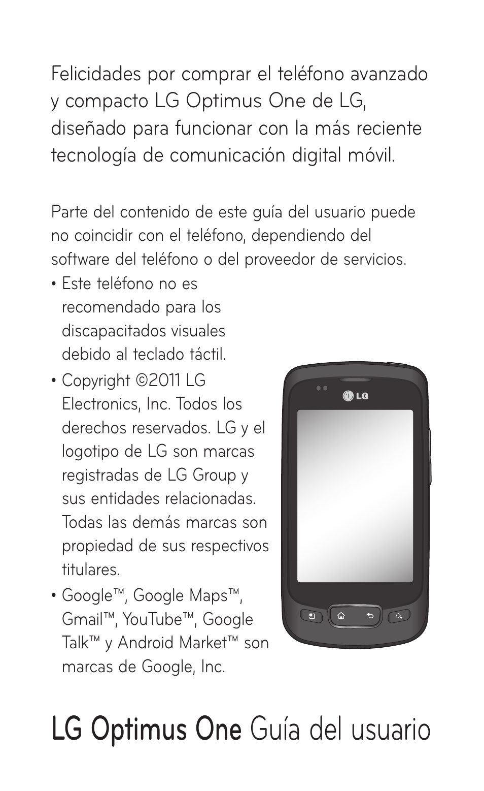 Lg optimus one guía del usuario | LG LGP504 User Manual | Page 185 / 380