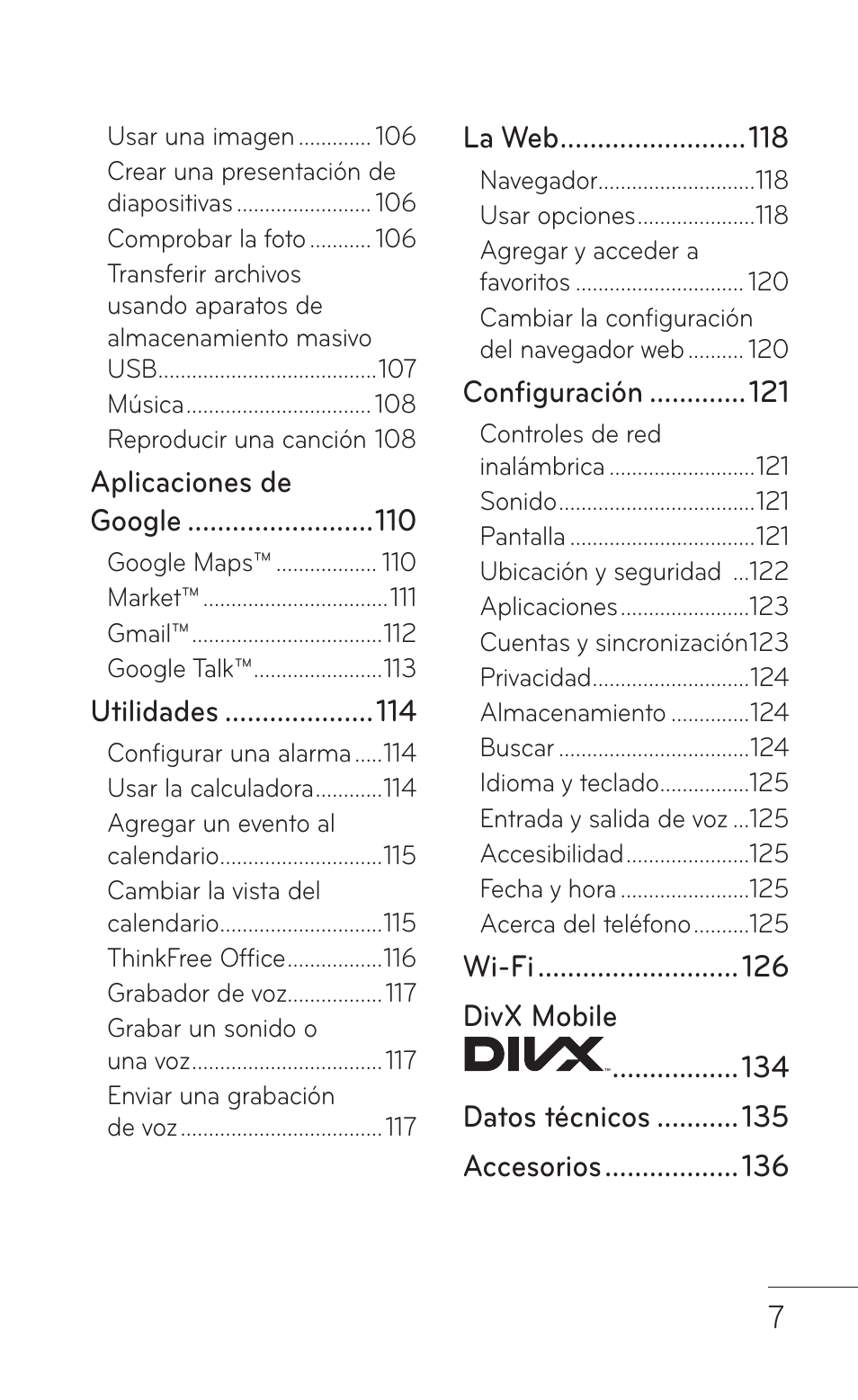 LG LGP504 User Manual | Page 189 / 380