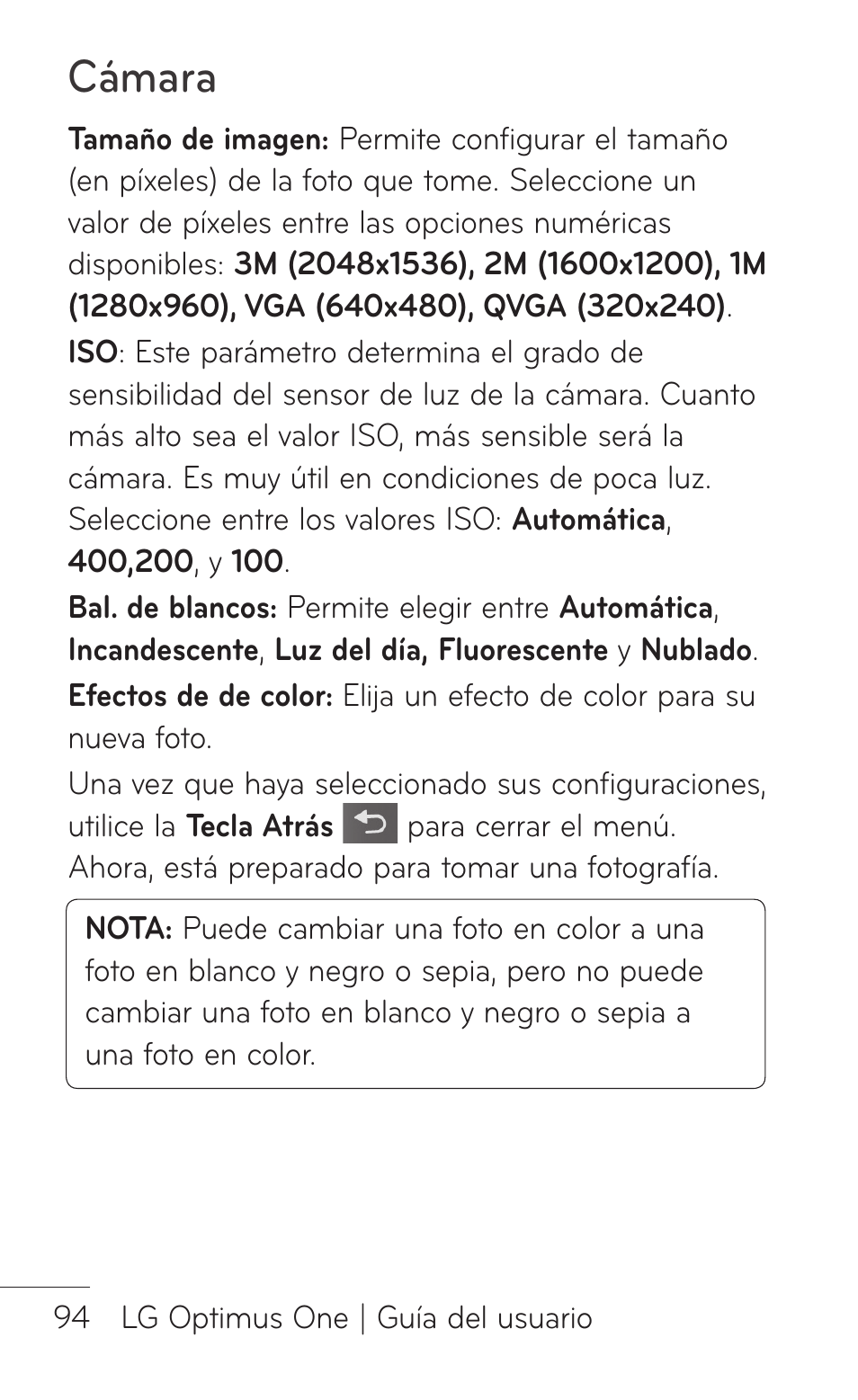 Cámara | LG LGP504 User Manual | Page 276 / 380