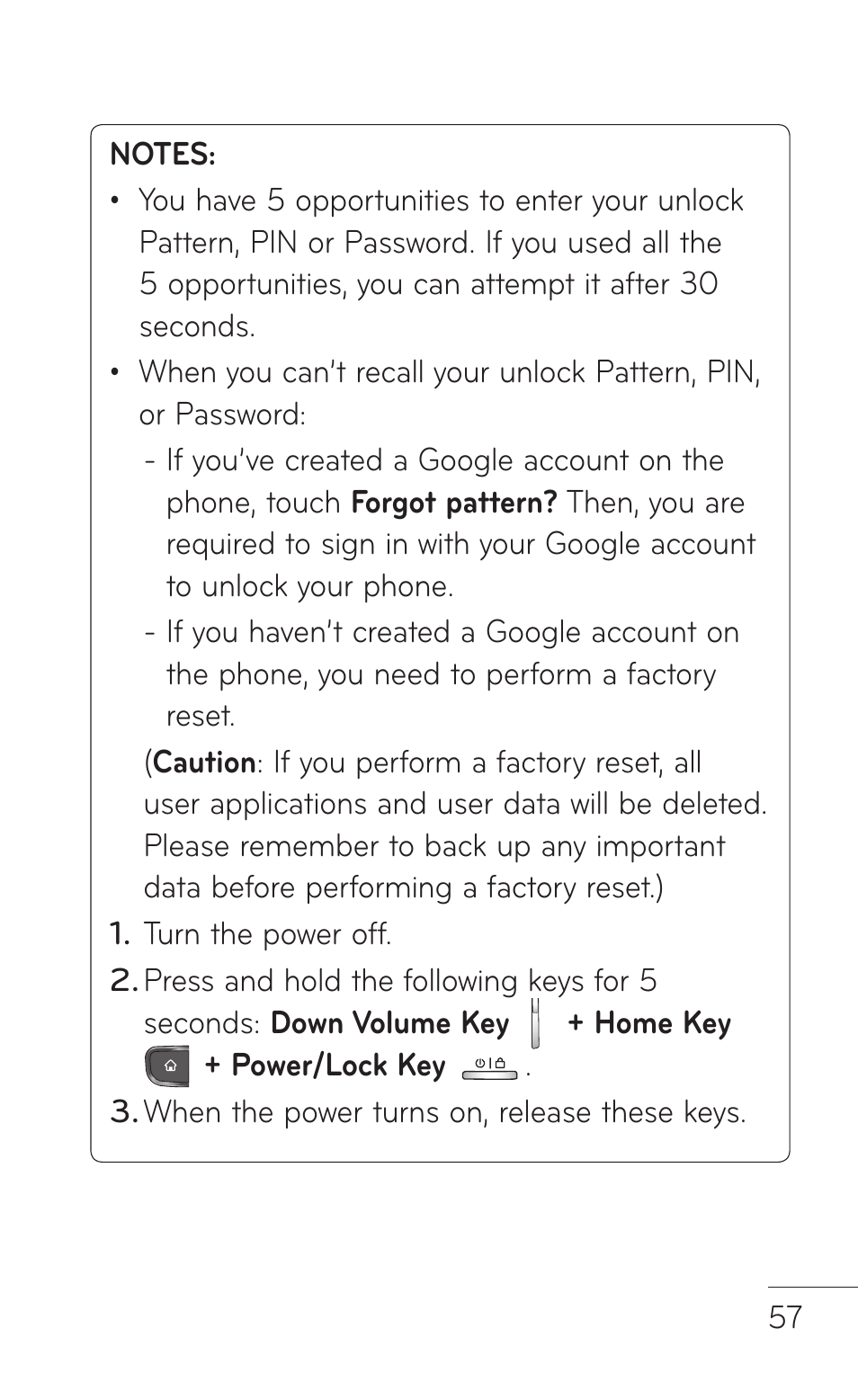 LG LGP504 User Manual | Page 57 / 380