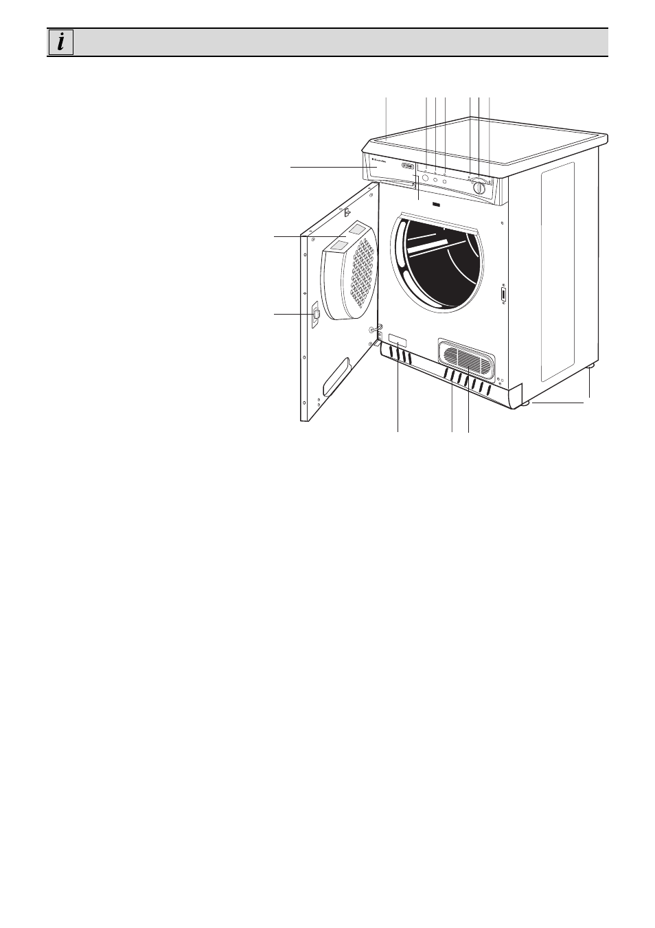 Beskrivning av torktumlaren | Electrolux EDC 503 M User Manual | Page 54 / 88