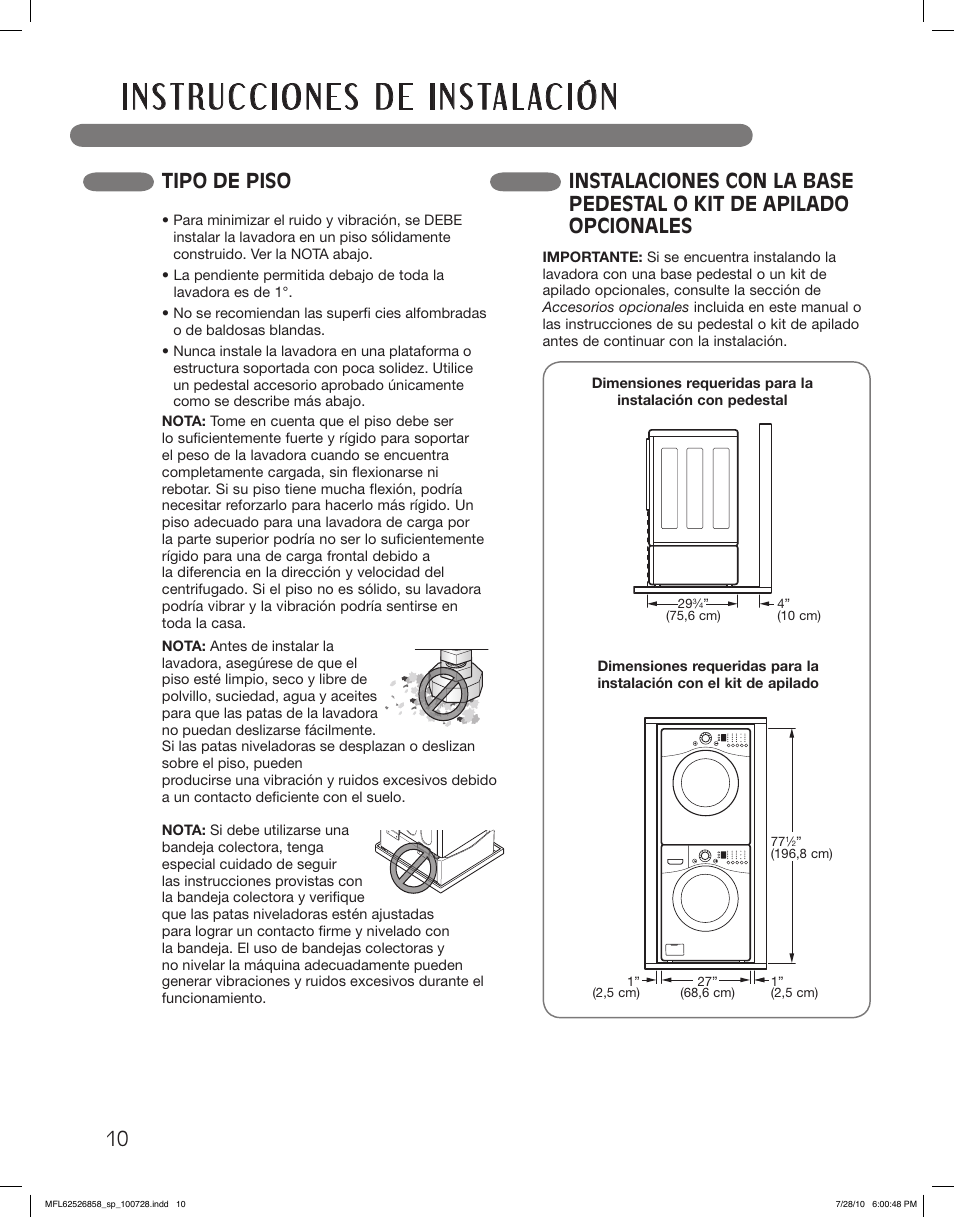 LG WM2140CW User Manual | Page 44 / 68