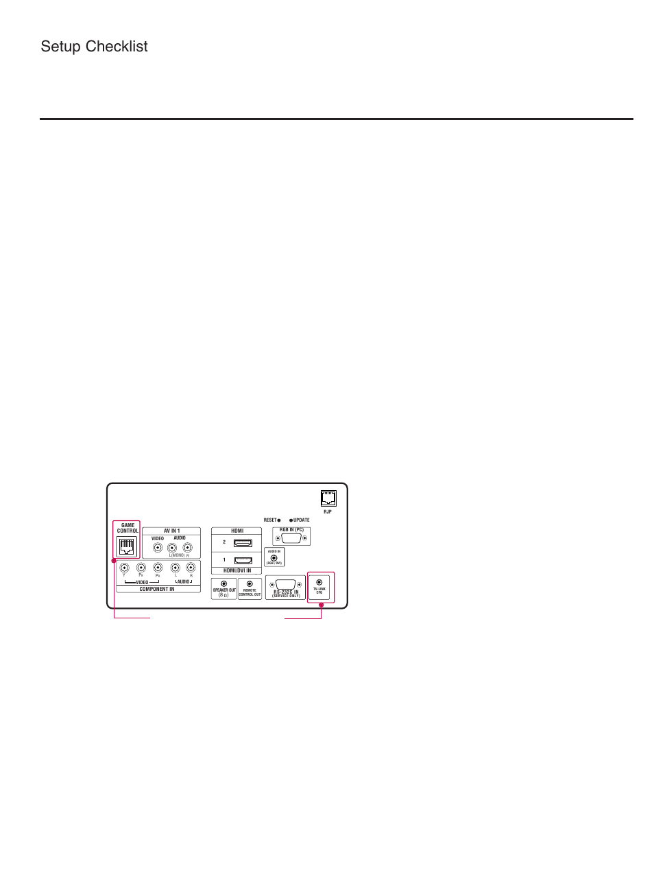 Setup checklist | LG 32LH255H User Manual | Page 115 / 156