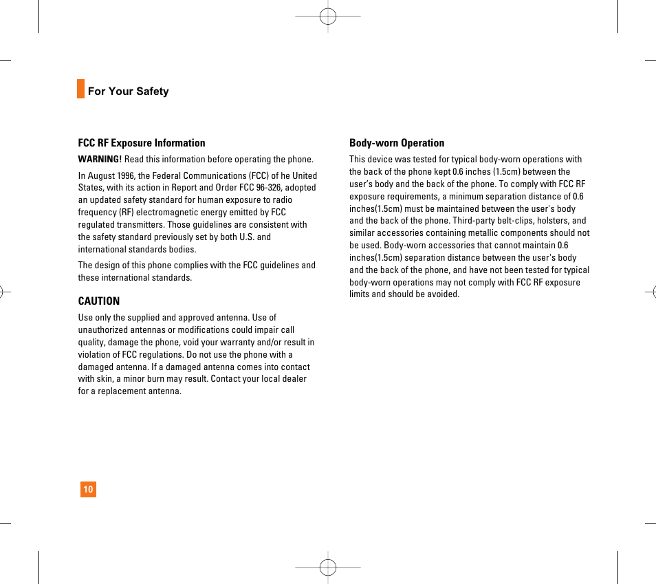 LG CG300 User Manual | Page 14 / 214