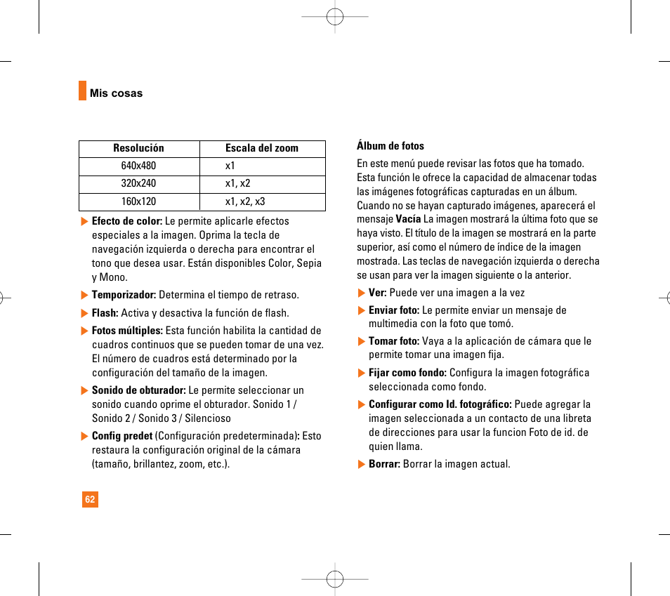 LG CG300 User Manual | Page 168 / 214