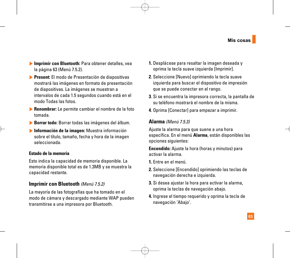 LG CG300 User Manual | Page 169 / 214
