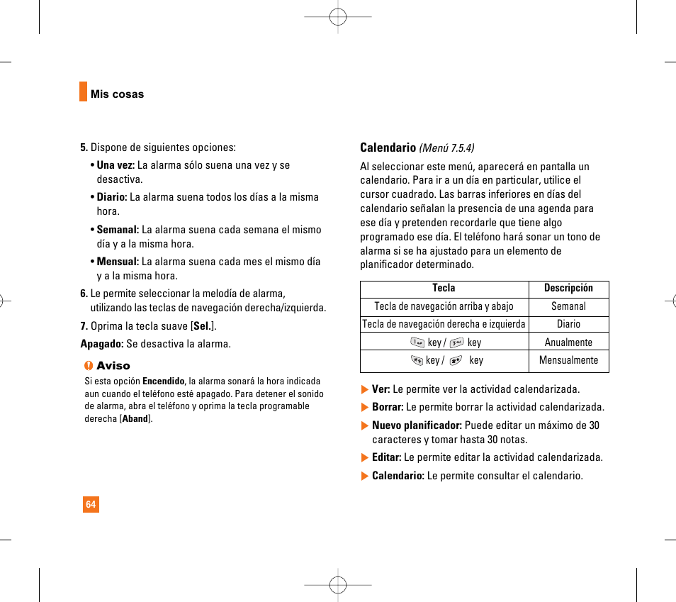 LG CG300 User Manual | Page 170 / 214