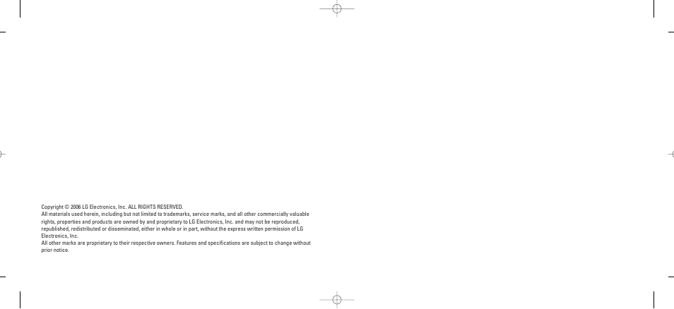 LG CG300 User Manual | Page 2 / 214