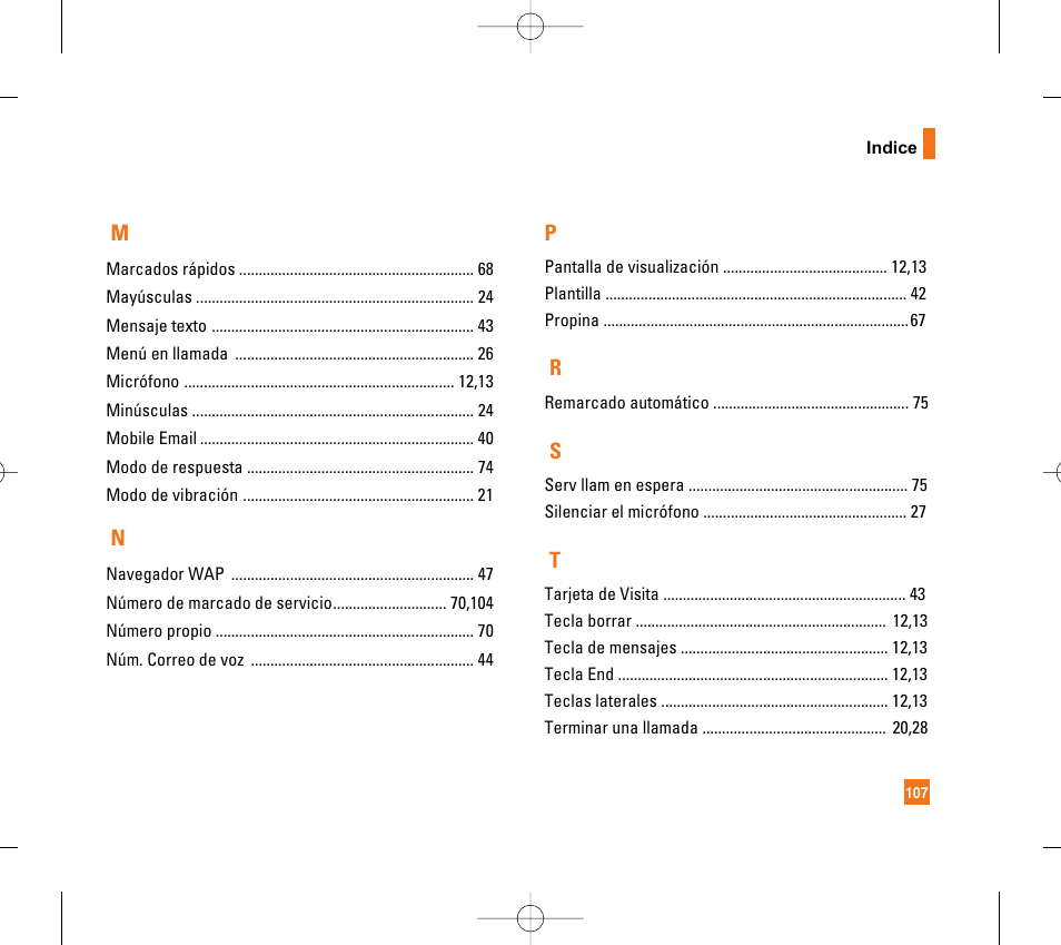 LG CG300 User Manual | Page 213 / 214