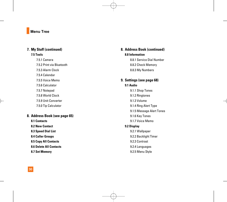 LG CG300 User Manual | Page 34 / 214