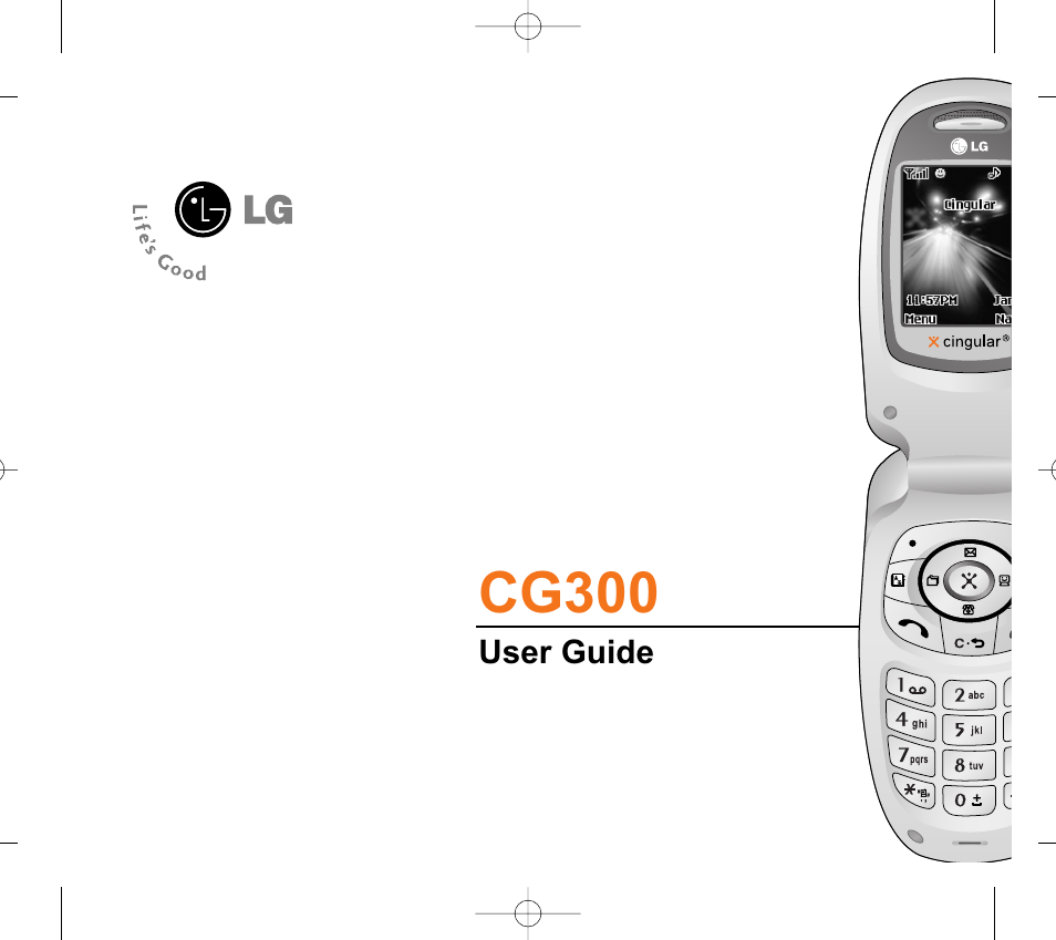 Cg300 | LG CG300 User Manual | Page 5 / 214