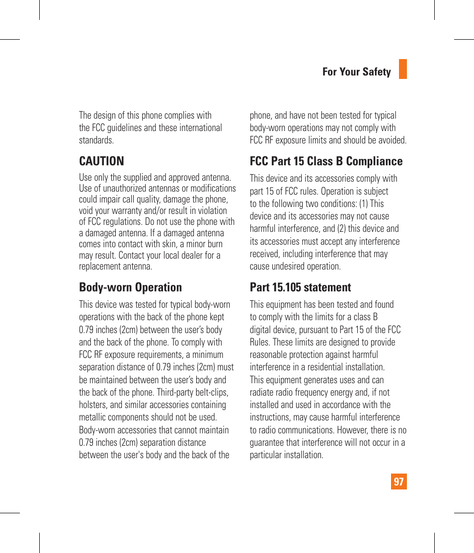 LG GS390GO User Manual | Page 102 / 129